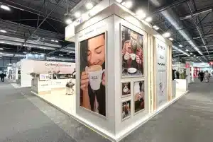 booth in shopping mall