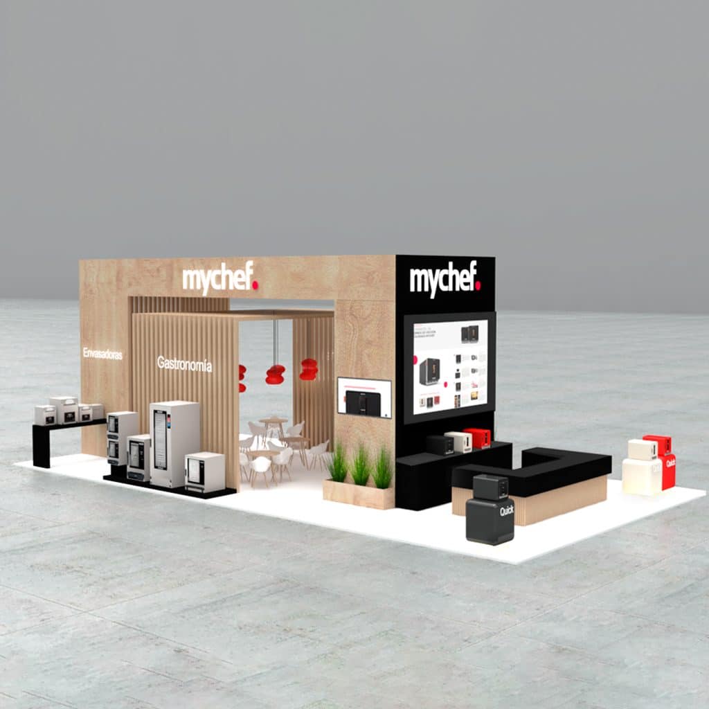 publicidad exterior stands